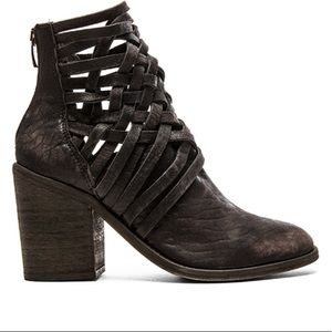 Free People Black Carrera Bootie